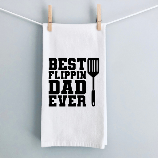 Best Flippin' Dad Ever Tea Towel - LOCAL FIXTURE