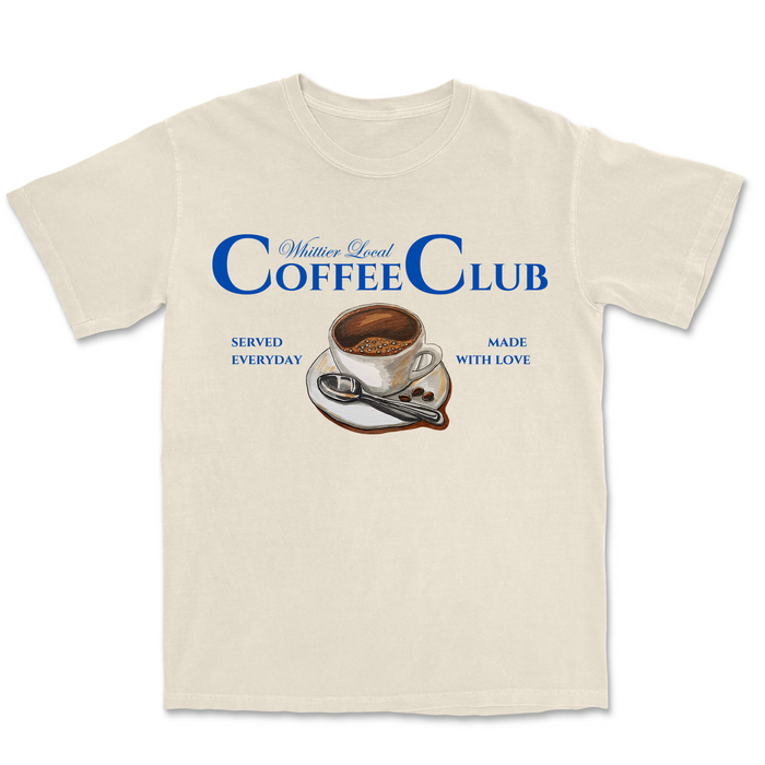 Whittier Local Coffee Club Shirt