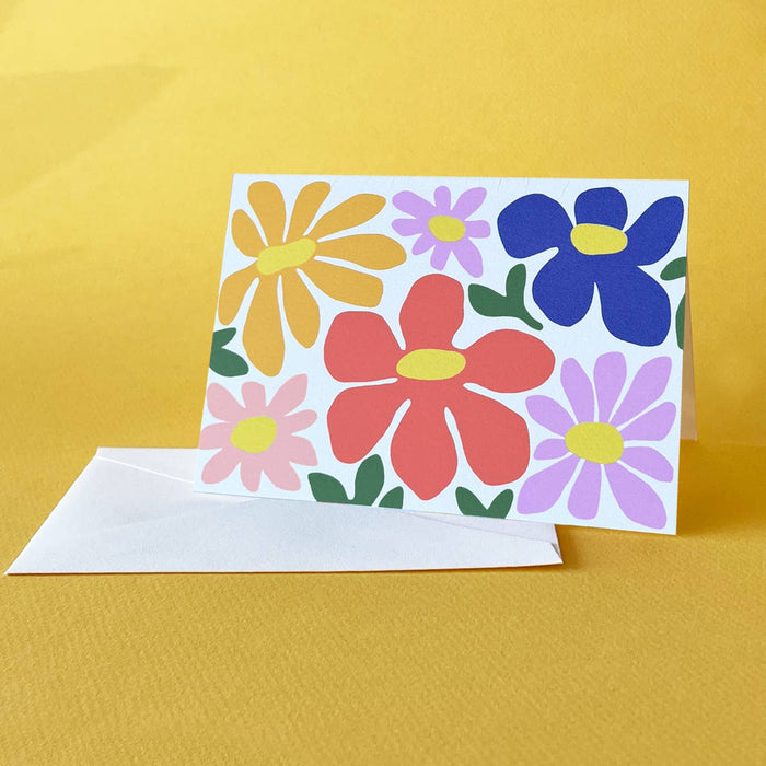 Primary Blooms Notecards - Boxed Set of 12