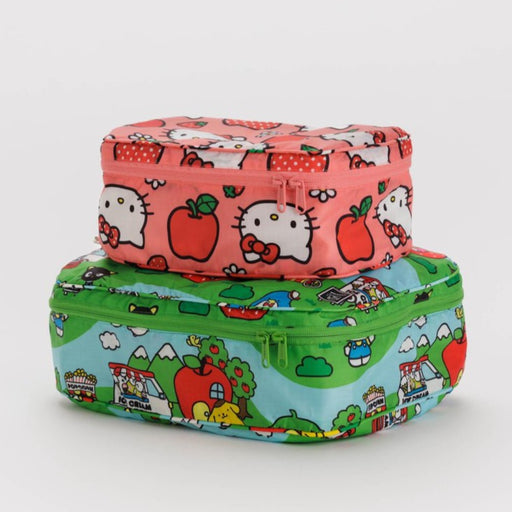 BAGGU TRAVEL HELLO KITTY & FRIENDS Packing Cube Set