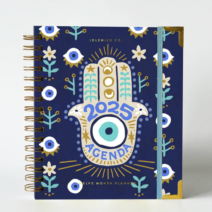 2025 Indigo Hamsa Planner