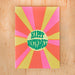 Birthday Sunburst Greeting Card - LOCAL FIXTURE