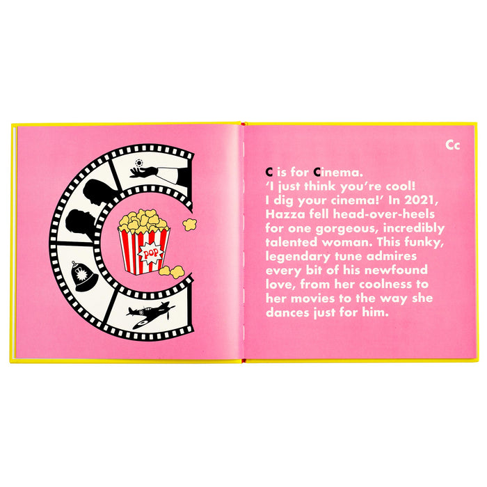 Harry Styles Legends Alphabet Book - LOCAL FIXTURE