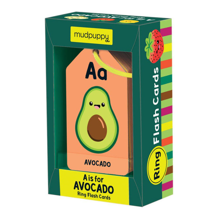 CHRONICLE BOOKS Books A is for Avocado Ring Flash Cards