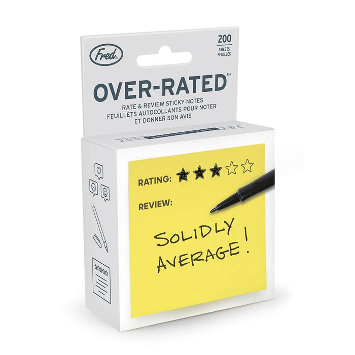 Over-Rated - 5-Star Sticky Notes