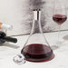 Irving Chrome-Rimmed Crystal Wine Decanter - LOCAL FIXTURE