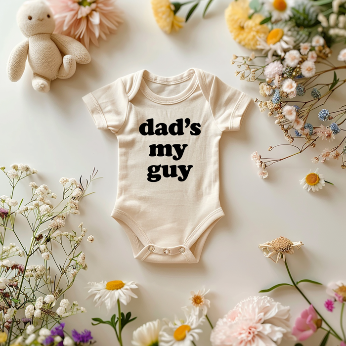 Dad's My Guy Onesie