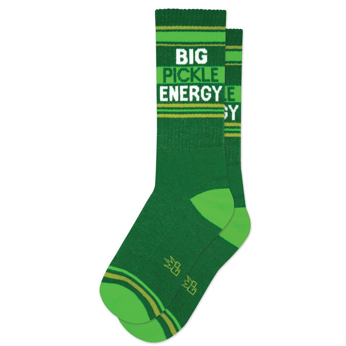 Big Pickle Energy Gym Crew Socks