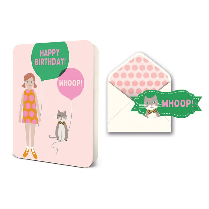 Happy Birthday! Whoop! Deluxe Greeting Card