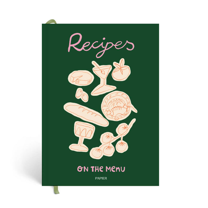 Al Fresco A5 Hardcover Guided Recipe Journal