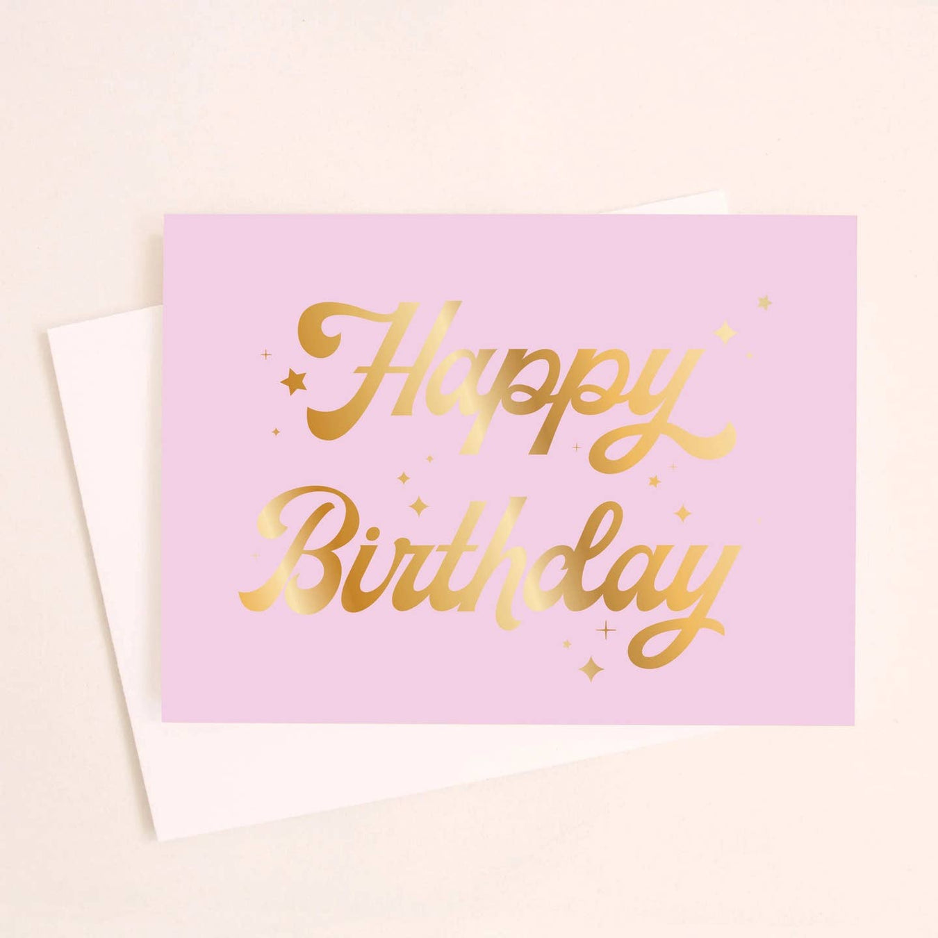 Happy Birthday Card - Lavender - LOCAL FIXTURE