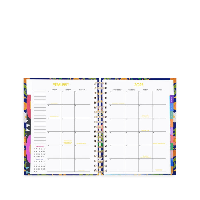 12 Month Medium Planner | Flowers and Plants