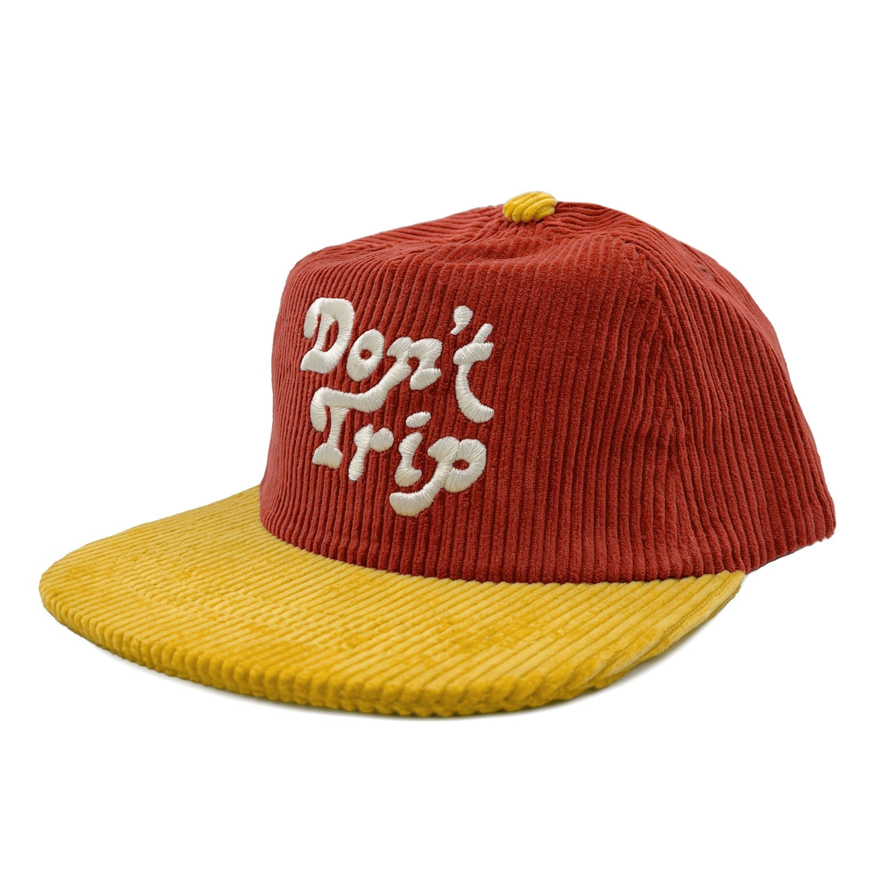 Free & Easy Fat Corduroy Snapback Hat