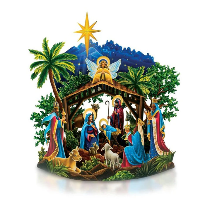 FreshCut Paper | Starlit Nativity