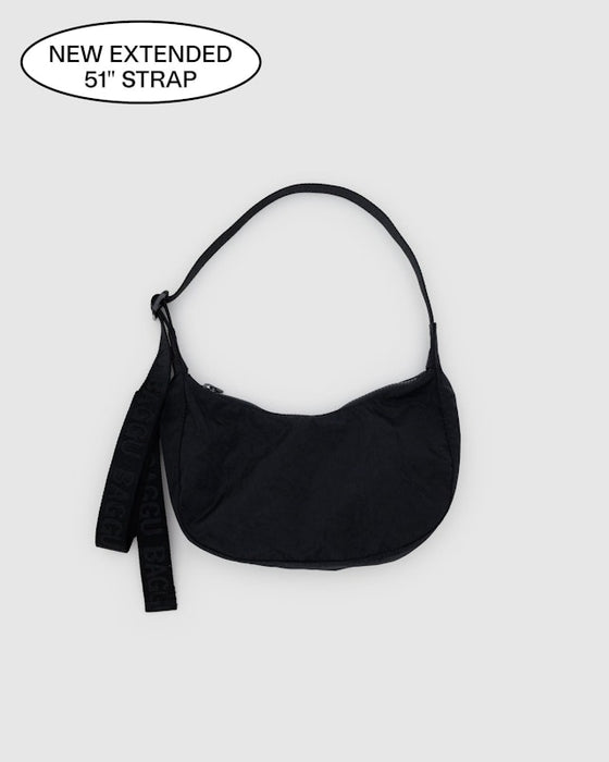 Small Nylon Crescent Bag | 51" Strap