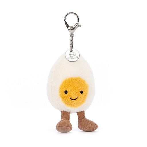 JELLYCAT PLUSH TOY Amuseable Happy Boiled Egg Bag Charm