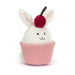 JELLYCAT PLUSH TOY Dainty Dessert Bunny Cupcake