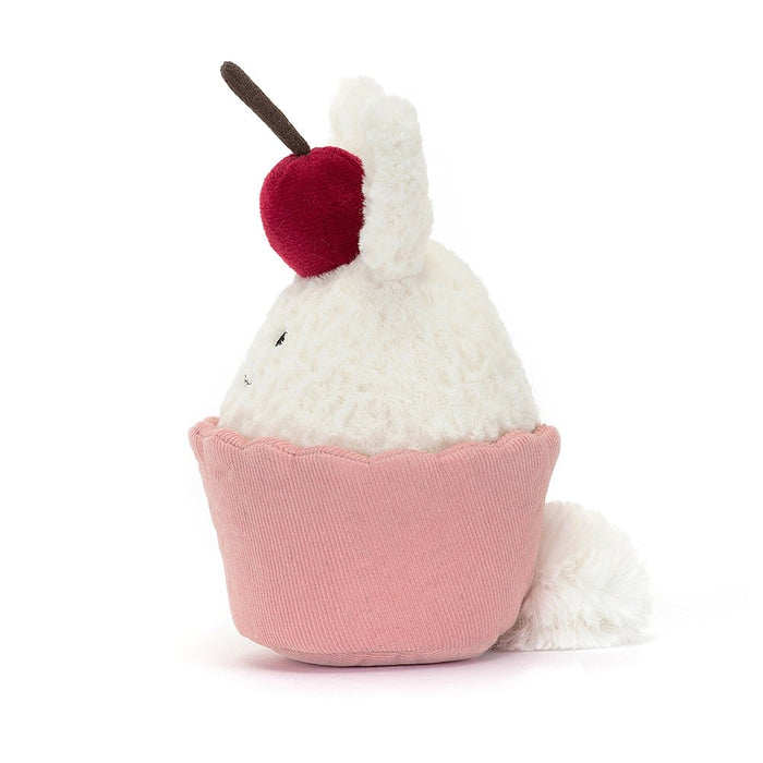 JELLYCAT PLUSH TOY Dainty Dessert Bunny Cupcake