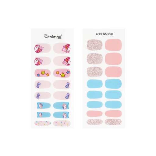 LF BEAUTY BEAUTY The Crème Shop x Sanrio  Hello Kitty Gel Nail Strips Kit - "Sweetie Sprinkles"