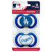 MASTERPIECES PUZZLES BABY ACCESSORIES Los Angeles Dodgers Pacifier 2-Pack