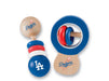 MASTERPIECES PUZZLES BABY ACCESSORIES Los Angeles Dodgers Wood Rattle