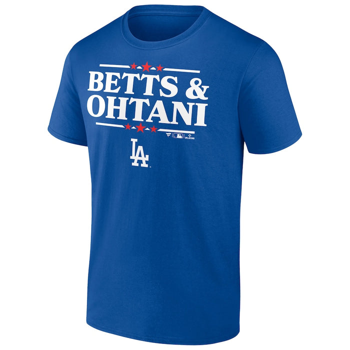 Los Angeles Dodgers Ohtani Betts Men's Tee