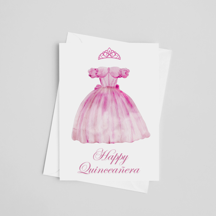 Happy Quinceañera Greeting Card