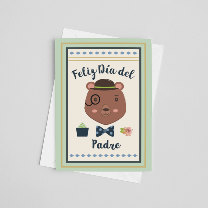 Feliz dia de las Padre - Father's Day Greeting Card - LOCAL FIXTURE