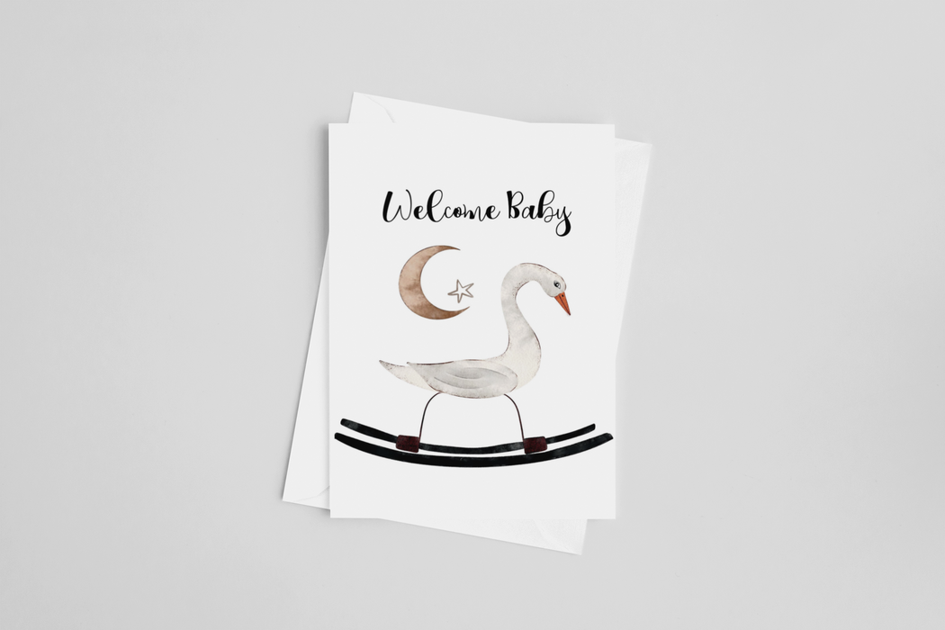 Welcome Baby Greeting Card