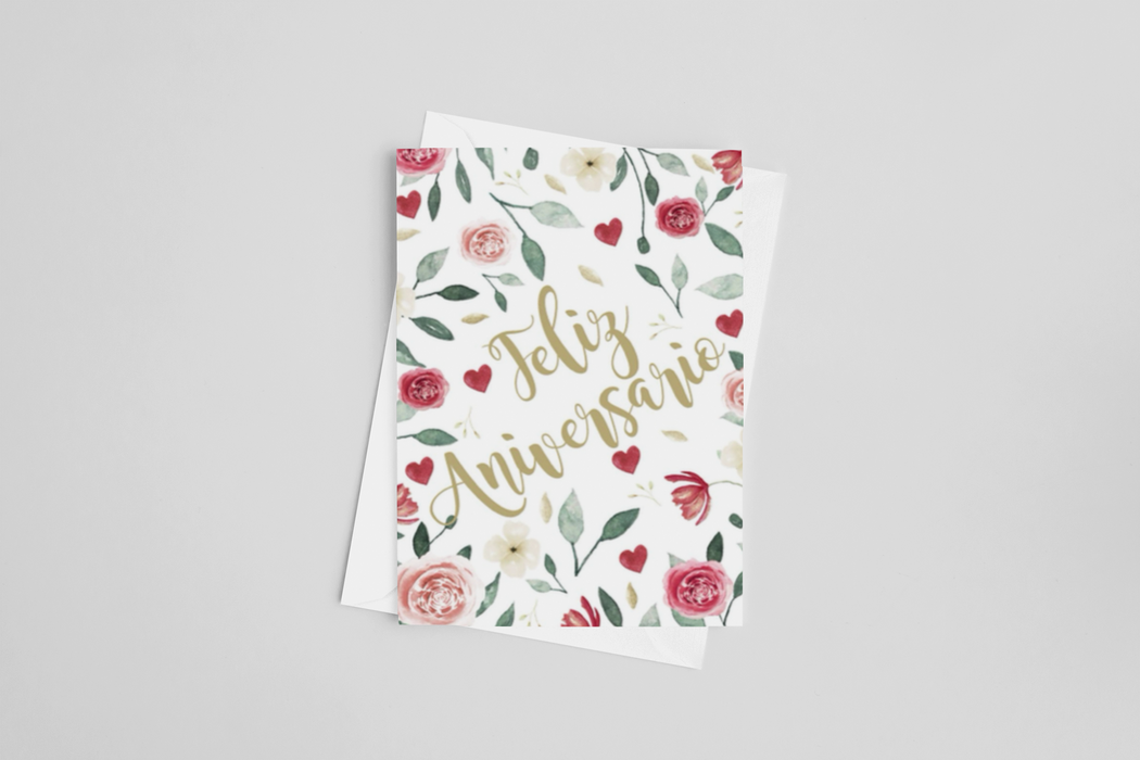 Feliz Aniversario Greeting Card