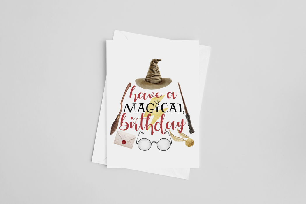 Have a Magical Birthday Greeting Card