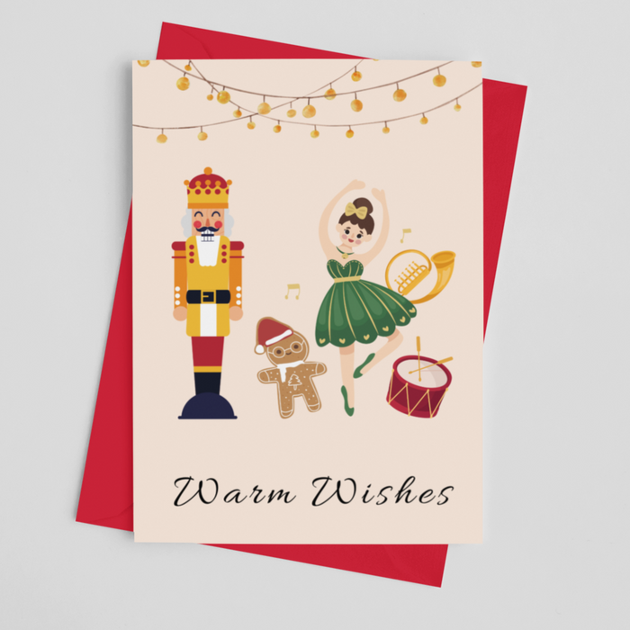 Warm Wishes Christmas Greeting Card