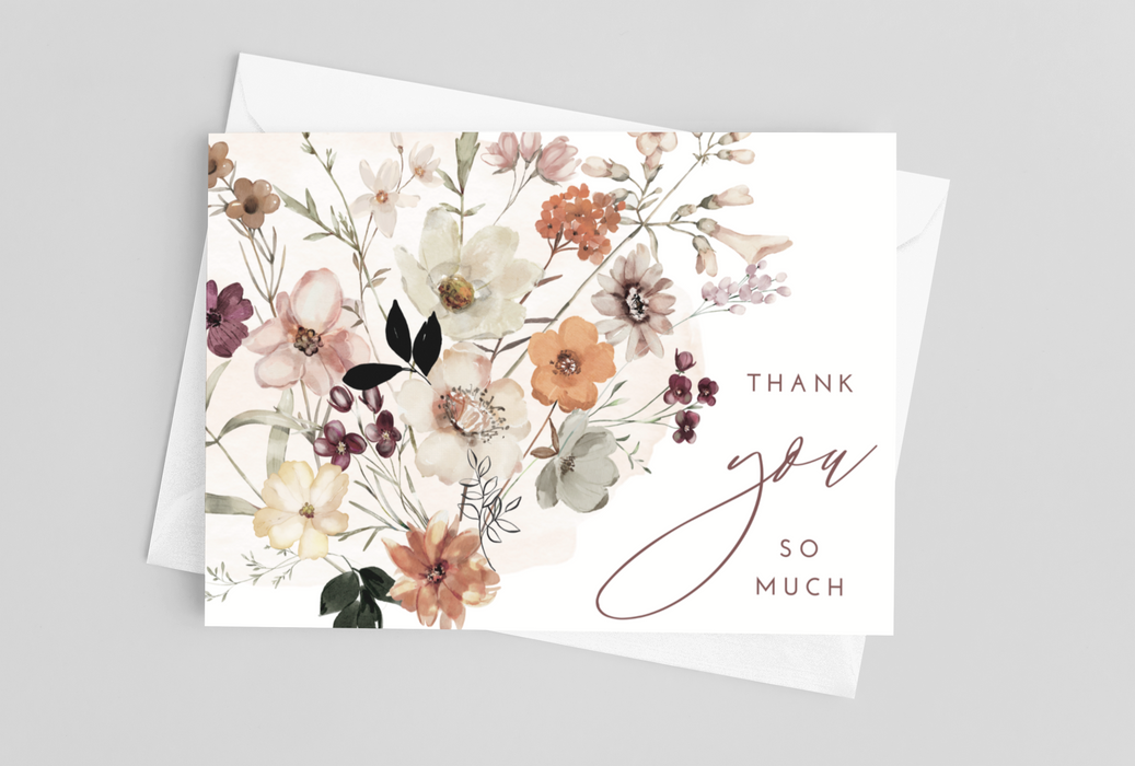 Thank You So Much - Greeting Card