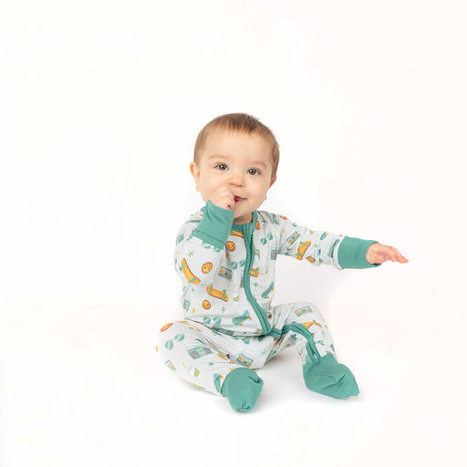 Roll With It | Skateboard Bamboo Convertible Baby Pajamas - LOCAL FIXTURE
