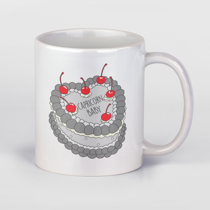 Capricorn Baby Cake Mug