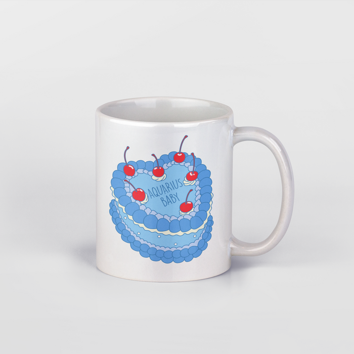 Aquarius Baby Cake Mug