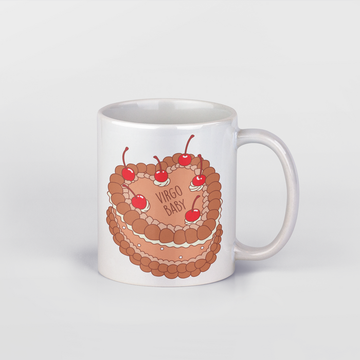 Virgo Baby Cake Mug