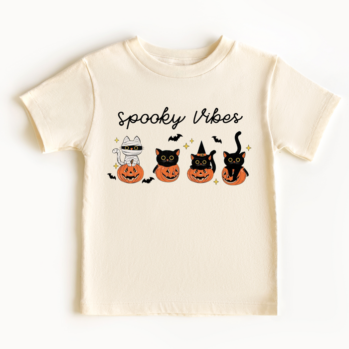 Spooky Vibe Cats Toddler T-Shirt