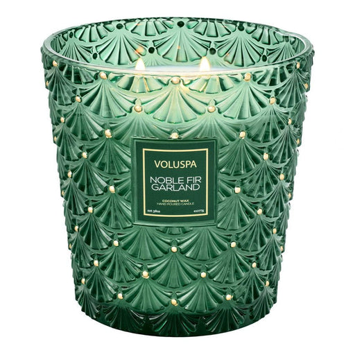 VOLUSPA CANDLE Noble Fir Garland | 3 Wick Hearth Candle