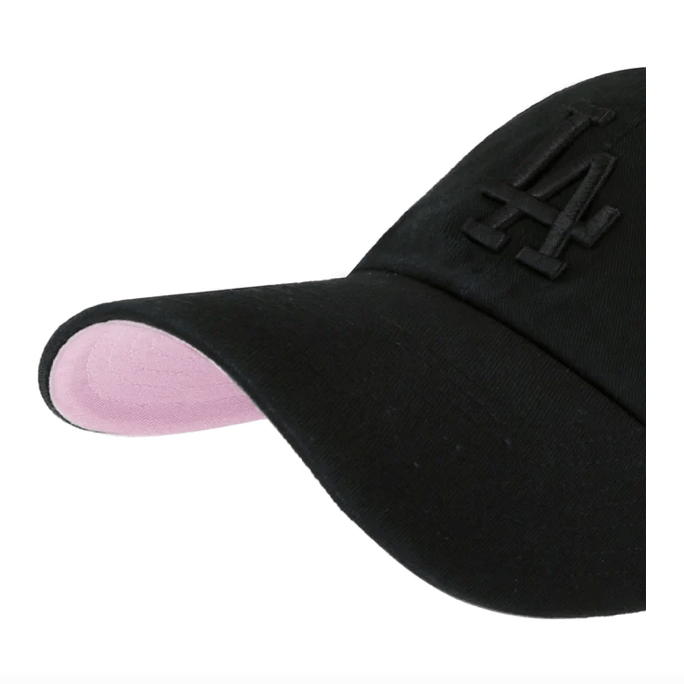 47 BRAND HATS Los Angeles Dodgers Black Ballpark '47 Clean Up