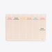 BAN.DO NOTEPAD Week-to-Week Mega Desk Notepad | Daisies