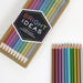 HACHETTE BOOK Bright Ideas Metallic Colored Pencils: 10 Colored Pencils