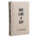 HACHETTE Books Canvas One Line a Day: A Five-Year Memory Book