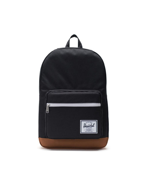 HERSCHEL SUPPLY COMPANY BACKPACK Black/Saddle Brown Pop Quiz Backpack