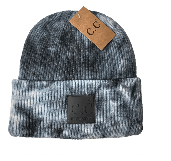 LF ACCESSORIES BEANIES Tie Dye CC Beanie with Rubber Patch