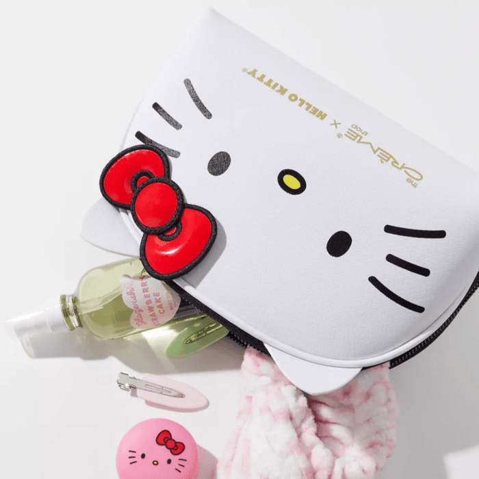 LF HANDBAGS BAG The Creme Shop X Hello Kitty - Dome Travel Pouch