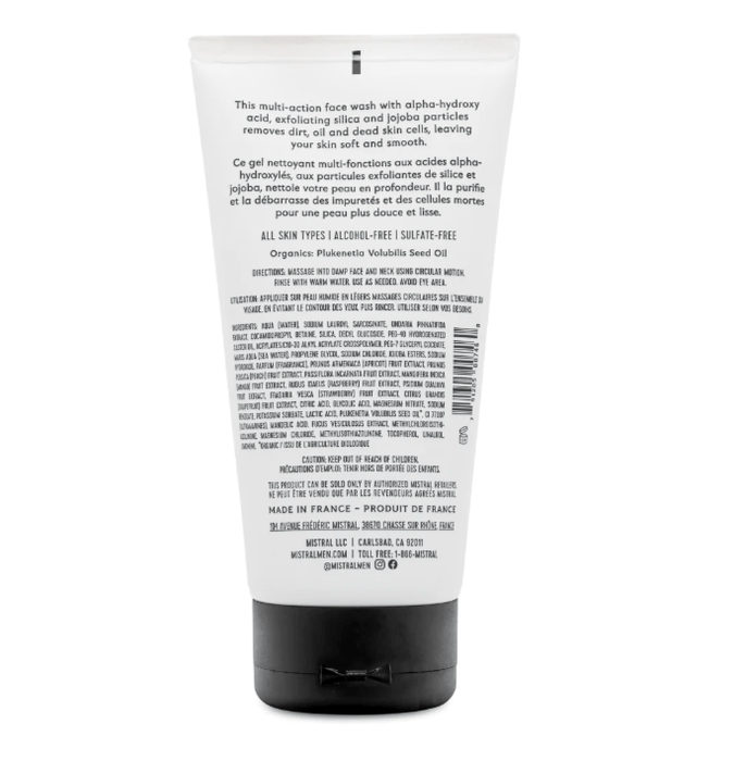 MISTRAL MEN'S GROOMING Men's Exfoliating Face Wash