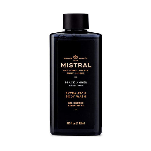 MISTRAL MEN'S GROOMING Mistral Black Amber Body Wash