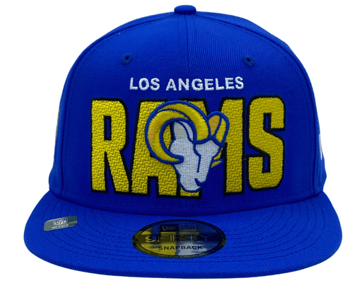 Youth Los Angeles Rams Royal Pre-Curved Snapback Hat