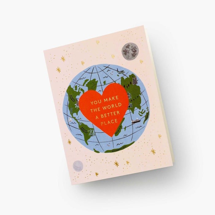 RIFLE PAPER COMPANY CARD You Make the World Better Card